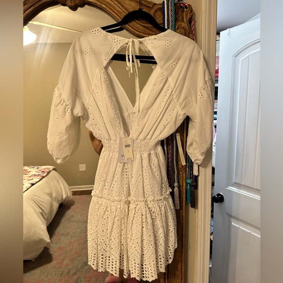 MISA Los Angeles eyelet dress NWT - Picture 3 of 4